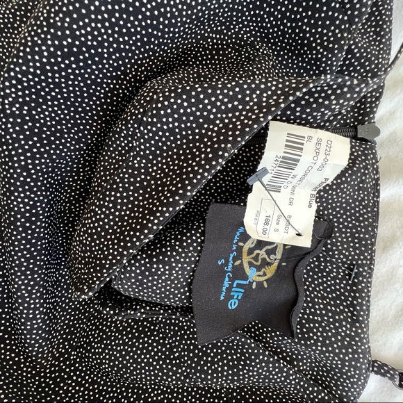 Planet Blue mini dress black - polka dot - Picture 7 of 11